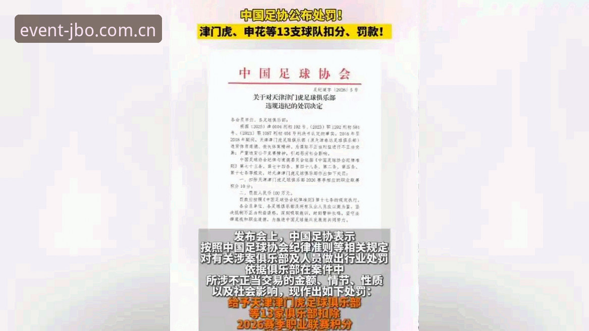 揭秘足协第三批禁足名单：65人受罚背后的联赛治理深层逻辑